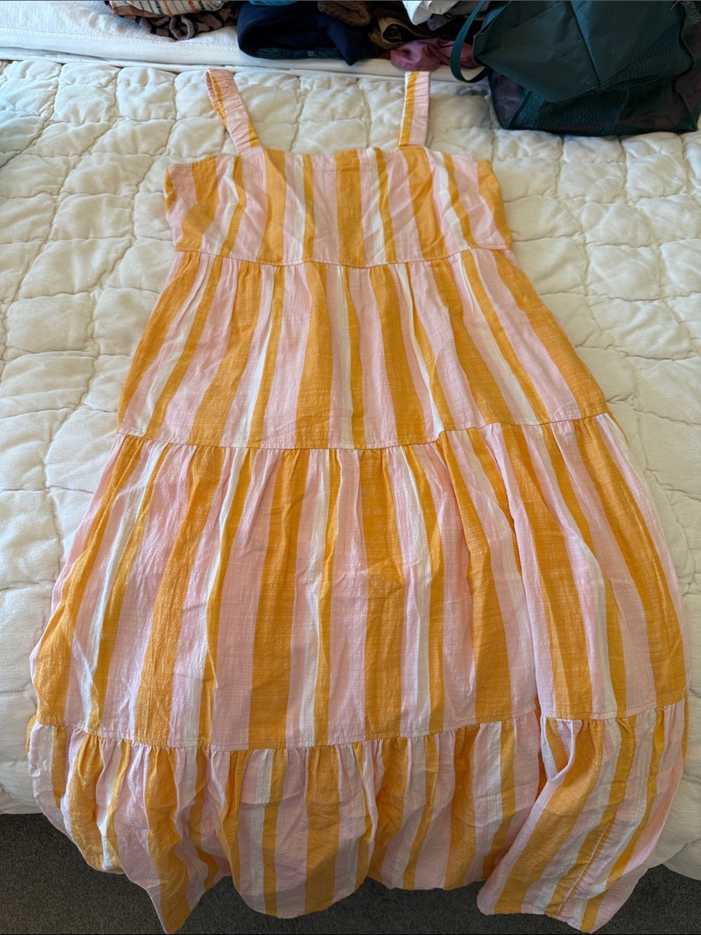 Women’s striped maxi dress